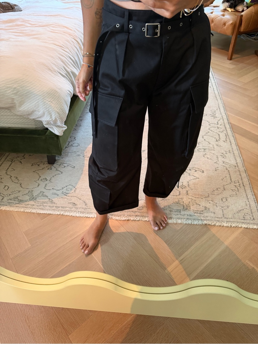 ACNE STUDIOS
Barrel-Leg Twill Cargo Trousers